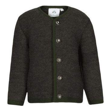 CARDIGAN ANTHRACITE CLASSIQUE ENFANT