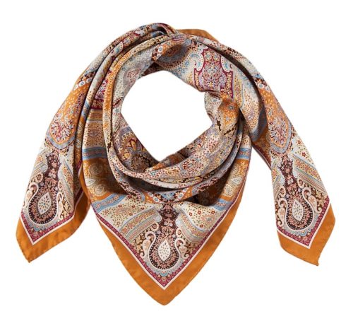 foulard soie autrichien couleur d'automne