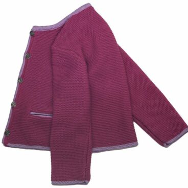 maille classique autrichien rose fille edelweiss