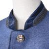 Austrian jacket men light blue collar detail Londenfrey Edelweiss