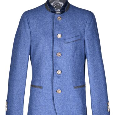 Austrian jacket light blue man Londenfrey Edelweiss