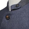 Austrian jacket man gamlitz blue officer collar edelweiss steinbock