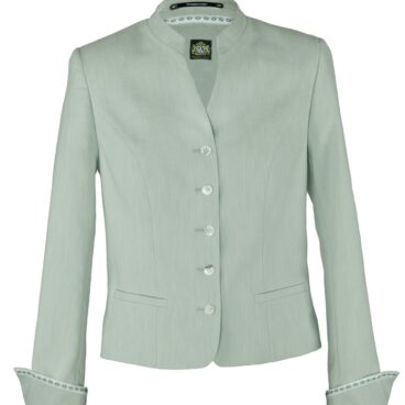 Elegant light-green women's jacket.