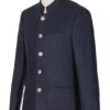 Veste bleu marine classique, boutons argentés