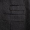 Détail poches veste anthracite laine