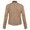 Veste en tweed marron vue de dos
